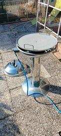 Barbecue a gas  in acciaio inox