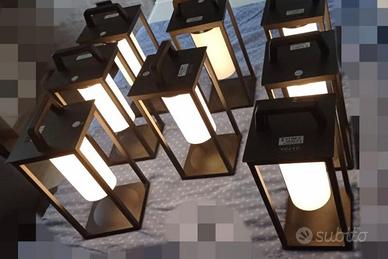 LAMPADA DA TAVOLO BAR/GIARDINO RICARICABILE LED