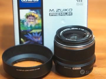 Olympus 25 1.8 per micro 4/3