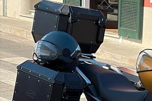 Tris borse in alluminio Kappa (Givi) nuove