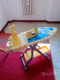 Asse da stiro giocattolo x bambina con accessori