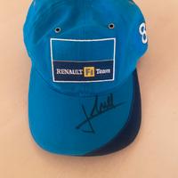 Cappello Renault autografato trulli