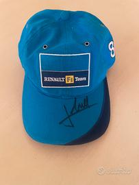 Cappello Renault autografato trulli