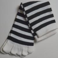 calzini bianconeri condita senzatallone mistolana