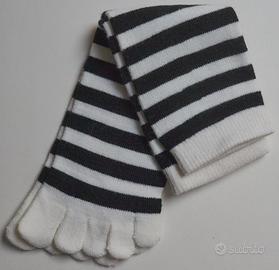 calzini bianconeri condita senzatallone mistolana