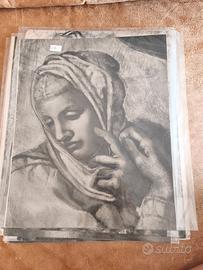 lotto 6 stampe bianco e nero