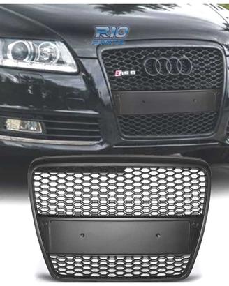 GRIGLIA AUDI A6 4F 04-08 LOOK RS6 NERA