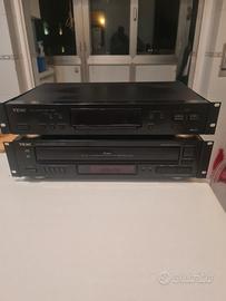teac compact disc pd-d2610 + tuner teac t-r610