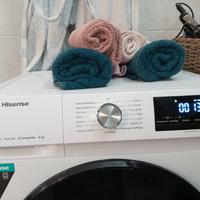 Lavatrice Hisense 8kg Slim – Motore Inverter & Vap