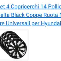 Copricerchi da 14 pollici Universali Hyundai