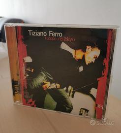 CD "Rosso Relativo" di Tiziano Ferro (2001, EMI)