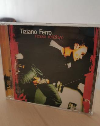 CD "Rosso Relativo" di Tiziano Ferro (2001, EMI)