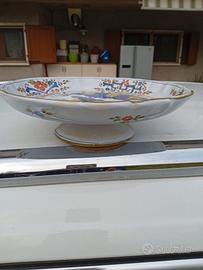 Alzata in ceramica di Faenza 