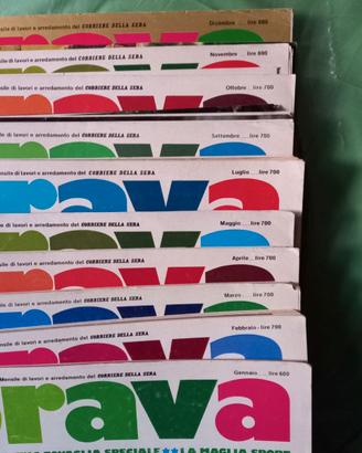 22 num.Rivista "Brava", mensile lavori/arredamento