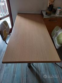 top tavolo penisola allungabile cucina