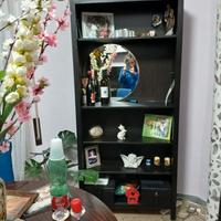 Mobile bar libreria con specchio interno.SMONTABIL