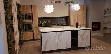 Cucina design con isola moderna E.V.O. mod.Eos