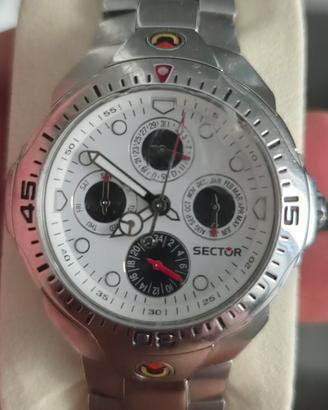 Lotto orologi uomo Sector250 multicalen e  bulova