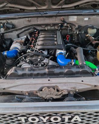 Motore bmw m57 d1 montato su toyota lj 70