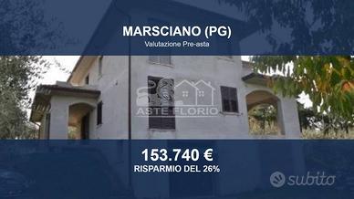 Immobile in asta di 362 m² con box auto a Marscian