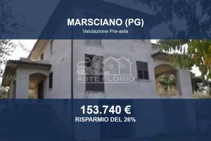Immobile in asta di 362 m² con box auto a Marscian