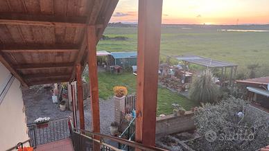 Appartamento con giardino in maremma