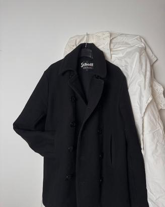 Schott Cappotto - marine foncé