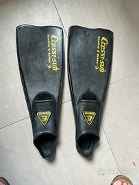 Pinne in gomma n 38/39 Cressi sub