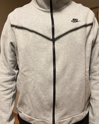 Felpa Nike Tech Fleece originale con zip cappuccio