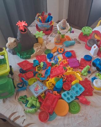 Pasta da modellare, set e formine