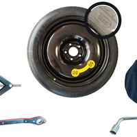 Ruotino di scorta per FIAT TIPO 16" con ACCESSORI