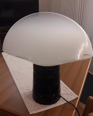 lampada da tavolo in vetro di murano