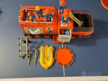 playmobil anni '80 camion pompieri