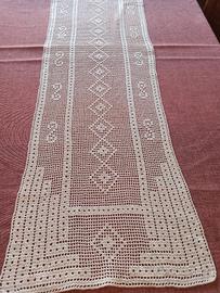 runner da tavola uncinetto