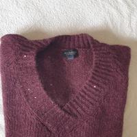 Maglione Brooksfield in taglia unica, realizzato i