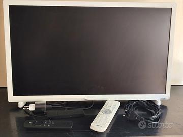 TV Philips 24" + Amazon TV STICK con telecomando