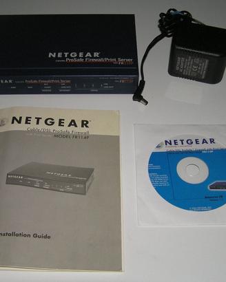 Firewall/Print Server NETGEAR