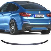 SPOILER ALETTE BMW X4 F26 14-18 LOOK M NEGRO BRILL