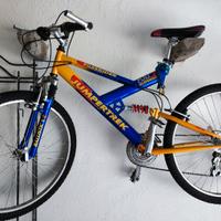 bici cross ruota anteriore staccabile 