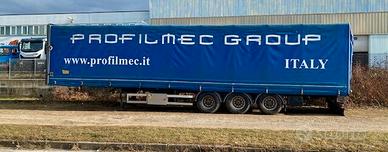 Semirimorchio Trasporto Tronchi con Buca Piantane 