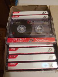 audiocassette vergini TDK IEC 1 Type 1