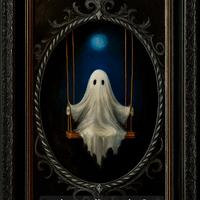 Quadro di un fantasma nell'altalena