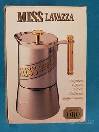 Caffettiera Miss Lavazza Linea Oro 4 tazze