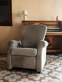Poltrona reclinabile relax elettrica