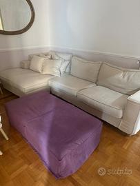 Pouf gigante lino pregiato GATTI DI VILLE VENETE 1