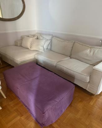 Pouf gigante lino pregiato GATTI DI VILLE VENETE 1