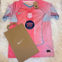 Maglia FC Barcelona Nike Dri-FIT Rosa Nuova