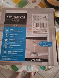 Ventilatore portatile da soffitto