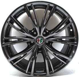 4 cerchi lega alfa romeo stelvio r18 lt5127