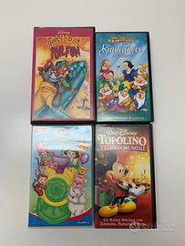 4 vhs per bambini